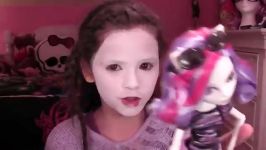 Monster High Doll Costume Makeup Tutorial