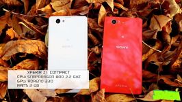 مقایسه sony xperia z3 pact sony xperia z1 pact