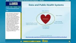 Public Health Informatics Course Sample  UC Davis Exte