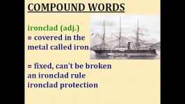 English Vocabulary Compound Words