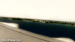 لندینگ در فرودگاه سنت مارتین پی ام دی جی بوئینگ 747