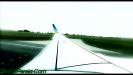 لندینگ بوئینگ 737 پی ام دی جی در فرودگاه بیرمنگهام