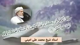 شیخ محمّد علی امینی هرکس ازقرآن روی بگرداند هم زندگی..