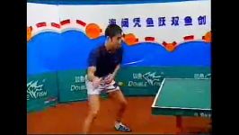 Wang Liqin shows the Forehand Counter