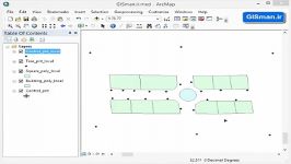 آموزش ژئورفرنس داده های برداری Spatial Adjustment