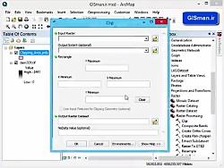 آموزش نحوه Clip کردن فایل رستری در ArcGIS