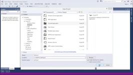 Cr eate a Basic Console Application Visual Studio 2013