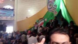 استقبال پرشور دکتر احمدی نژاد در همدان