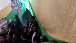 استقبال پرشور دکتر احمدی نژاد در همدان3