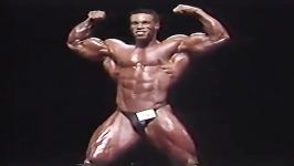 Bodybuilder Kevin Levrone 1991 Nationals Posing