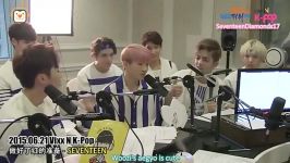 seventeen woozi doing aegyu