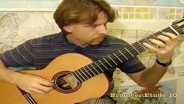 Leo Brouwer étude 10