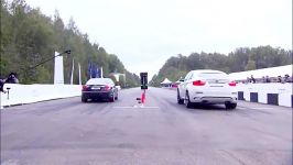 BMW X6M Evotech Stage 2 vs Mercedes Benz CL63 AMG