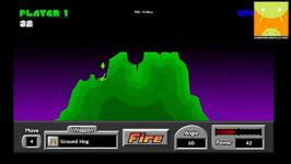 گیم پلی بازی اندرویدی Pocket Tanks