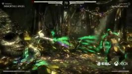 MKX Fight  QuanChi vs Scorpion