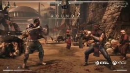 MKX Fight  Jax vs KungLao