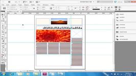 12 آموزش InDesign  ساخت تکست باکسهای مرتبط