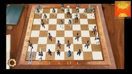 گیم پلی بازی اندرویدی Chess War