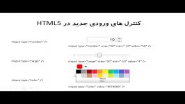 10 آموزش طراحی وب HTML5 CSS3