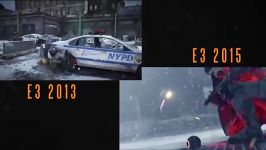 مقایسه گرافیکی بازی The Division  نمایش 2013 2015