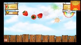 گیم پلی بازی اندرویدی Fruit Ninja vs Skittles