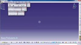 آموزش نرم افزار CATIA  محیط Part Design دموی قسمت اول