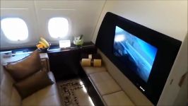 تجربه سفر ایرباس A380 در قسمت First Class