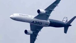 تیک آف هواپیمای جدید Airbus A350