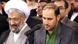 شعرخوانی آقای عباس احمدی در محضر رهبر انقلاب
