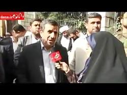 احمدی نژاد تنها راه رسیدن به عزت ایستادگی مقاومت است