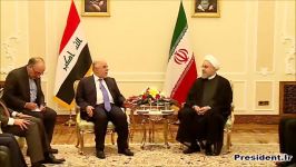 دیدار دکتر روحانی نخست وزیر عراق