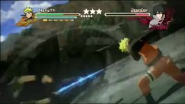 مبارزه ناروتو ساسکه در Naruto Shippuden Ninja Storm 3