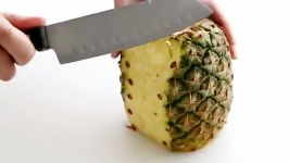 نحوه پوست کندن برش آناناس