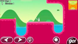 گیم پلی بازی اندرویدی Super Stickman Golf 2