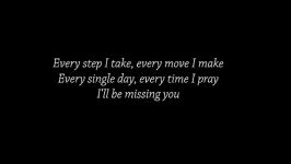 Bars and Melody  Missing You Lyrics Video