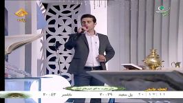 اجرای زنده مرتضی وفایی آهنگ منوببخش در شبکه مازندران