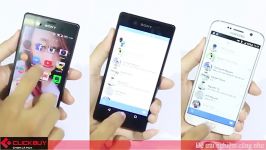 Xperia Z3plus vs Galaxy S6 vs Xperia Z3 Apps Speed Test