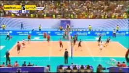 گزارشی پیروزی تیم ملی والیبال ایران برابر آمریکا