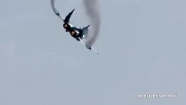 هواپیمای جنگنده MiG 35 در نمایشگاه هوایی MAKS 2013