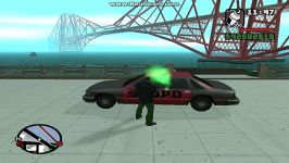 رنگ کردن ماشین پلیس در gta sanandreas