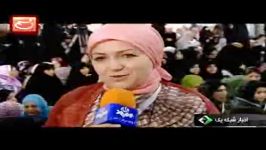 حاشیه های دیدار رهبری زنان بیداری اسلامی  جالب