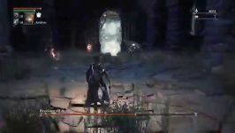 راهنمای Bloodborne  جنگیدن Blood starved Beast Boss