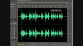 جابجا کردن بخش های صدا در Adobe audition