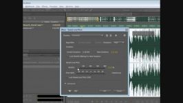 آموزش تغیر سرعت تن صدا در Adobe audition