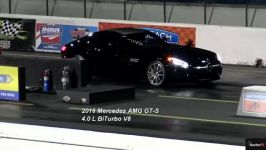 1000HP AMS Alpha GTR v AMG GT S  14 Mile Drag Race