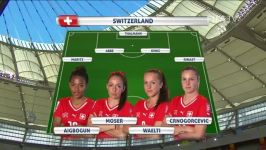 ترکیب سوئیس VS اکوادور جام جهانی زنان 2015 کانادا