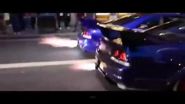 Back Fire Nissan Skyline R33