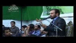 حاج رحیم ابراهیمی شعر خوانی شب میلاد امام حسین قم 1390