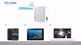 Portable 3G3.75G Wireless N Router TL MR3020