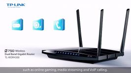 N750 Wireless Dual Band Gigabit Router TL WDR4300